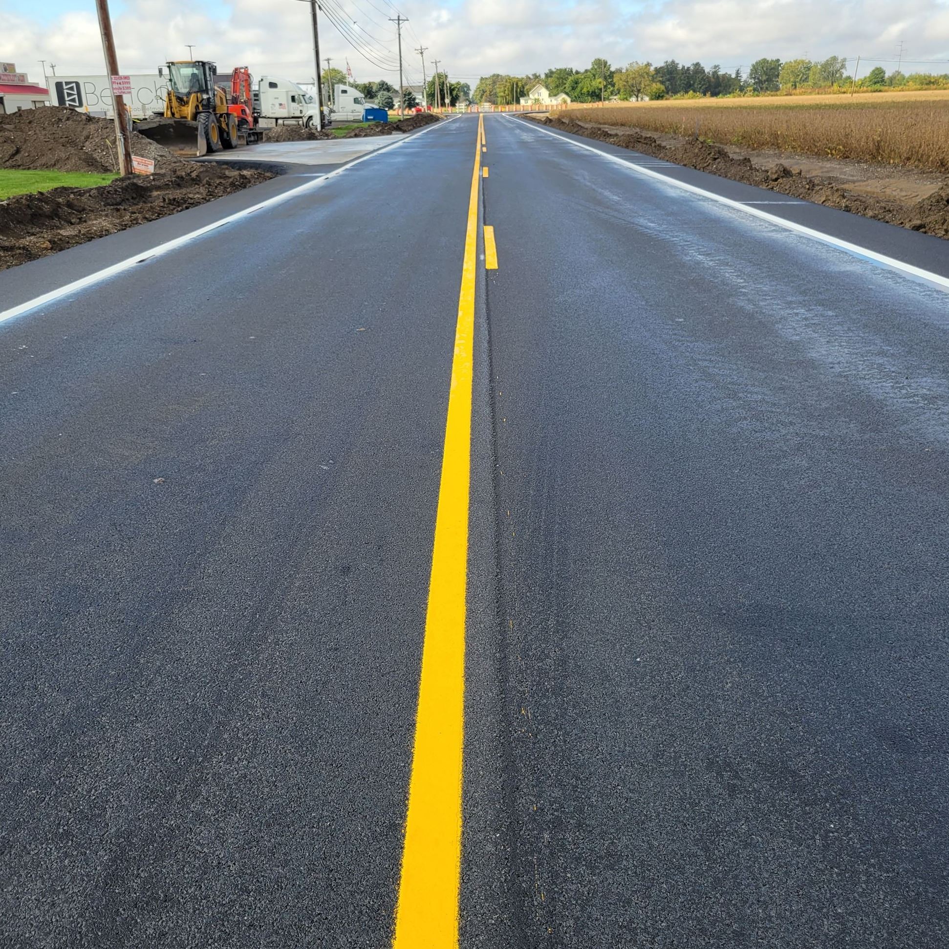 County Road H Completed Road
