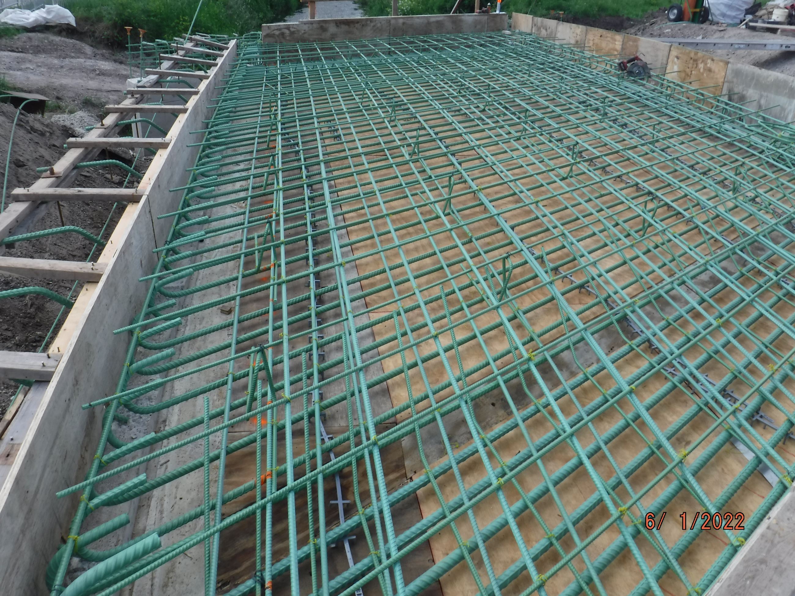 Bridge 2A.4 Slab Reinforcing Steel
