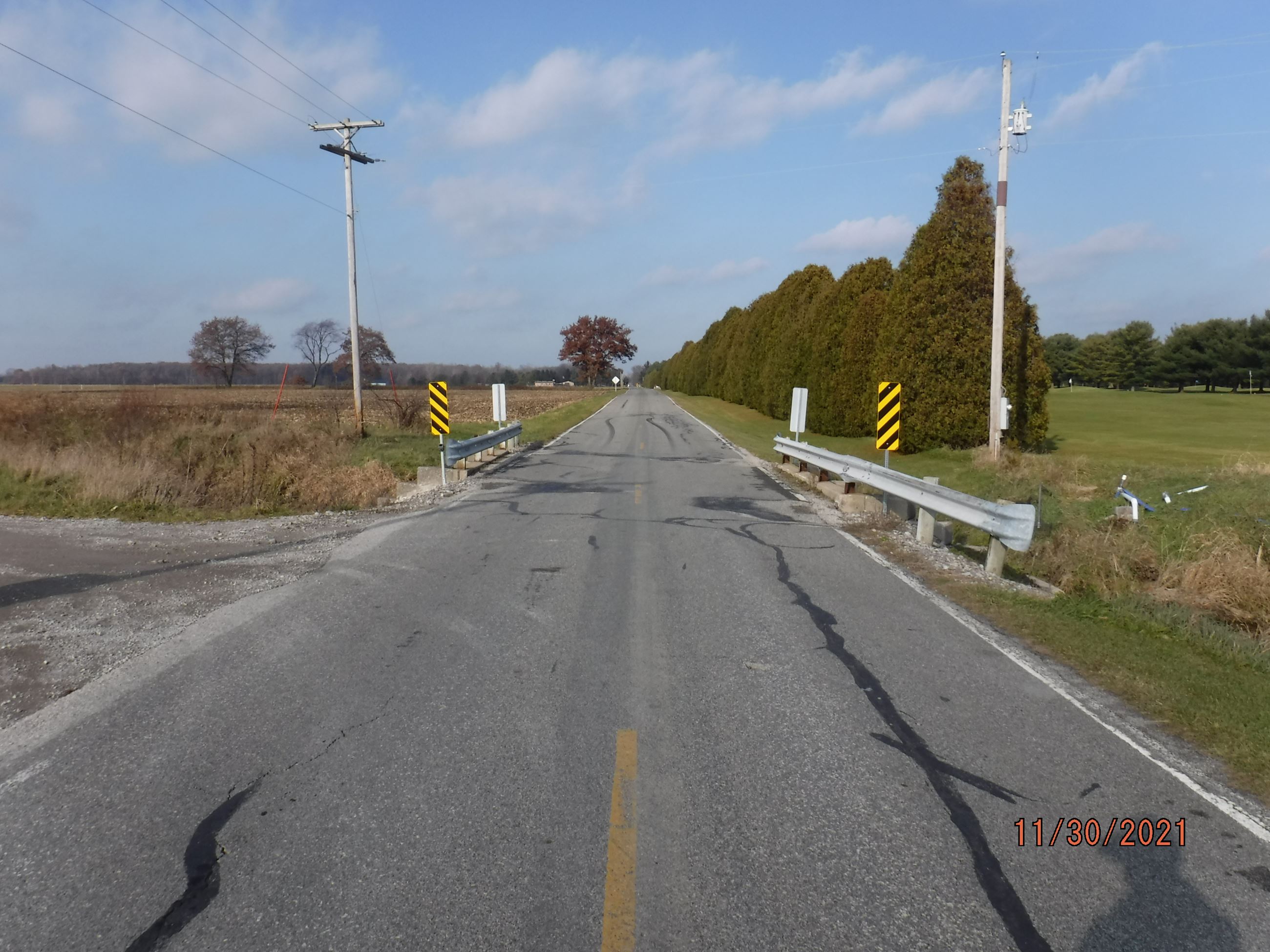 Bridge 2A.4 Before Construction Looking North