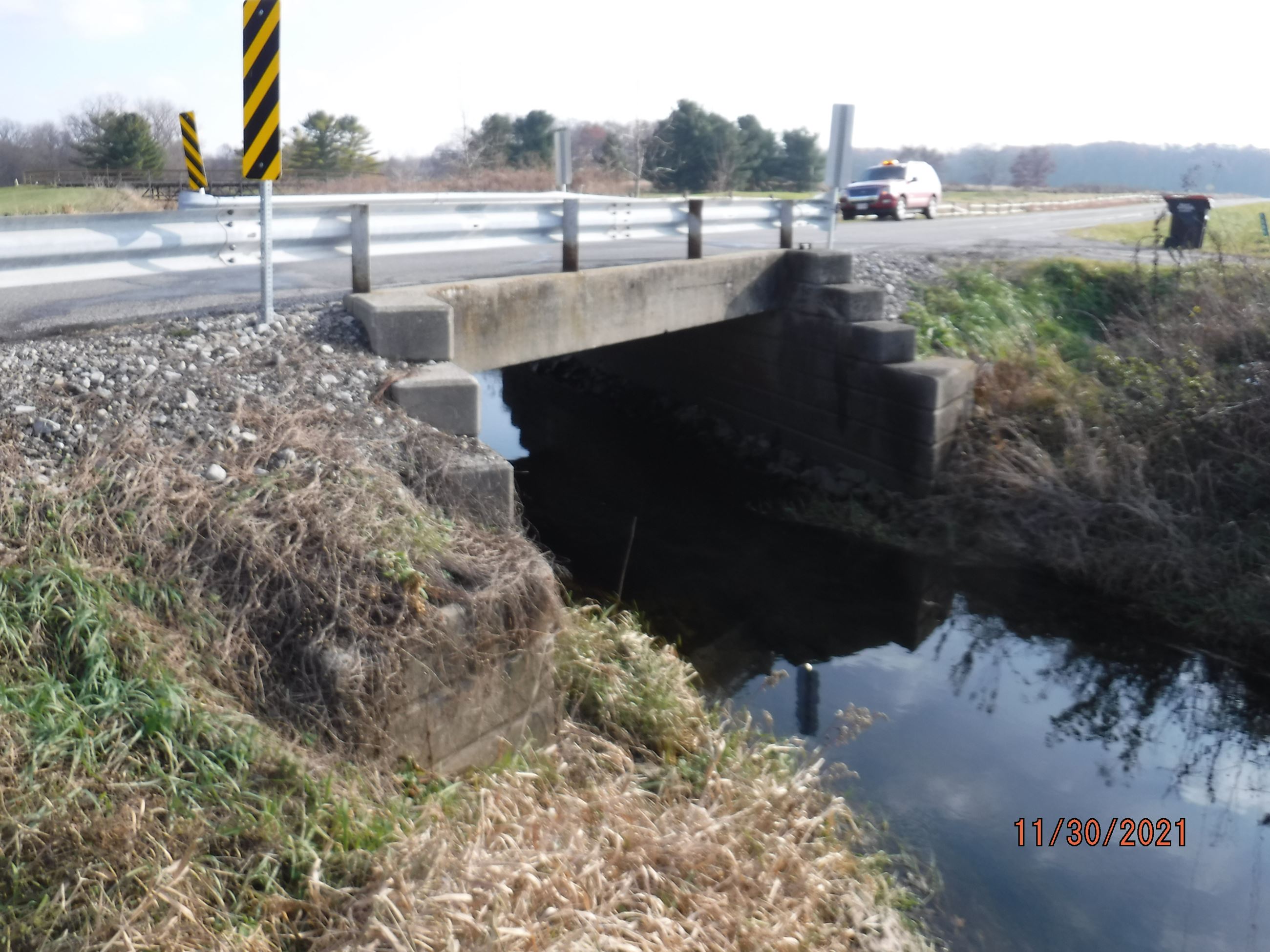 Bridge 2A.4 Before Construction Upstream Profile
