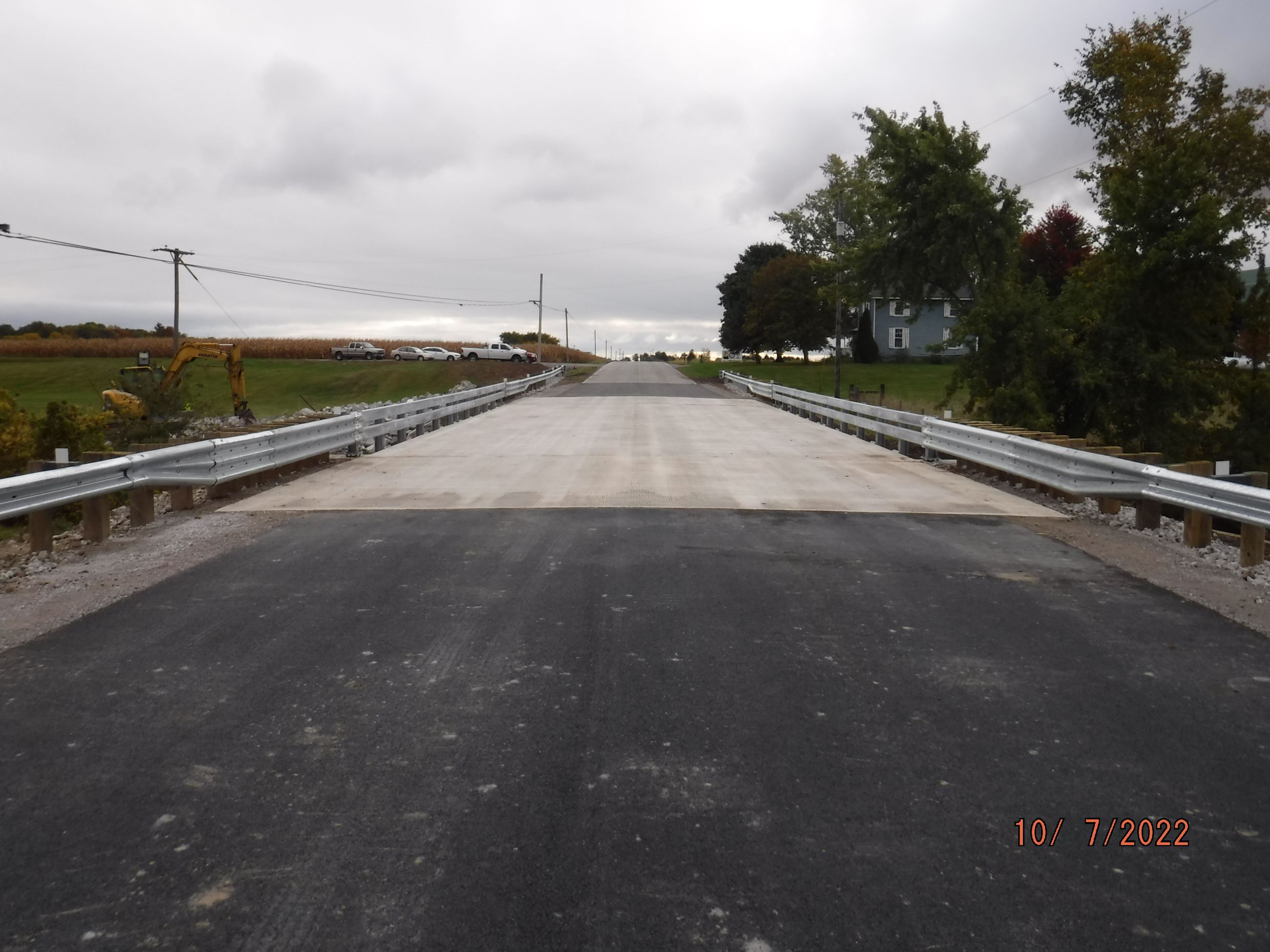 Bridge D11.4 View Looking East