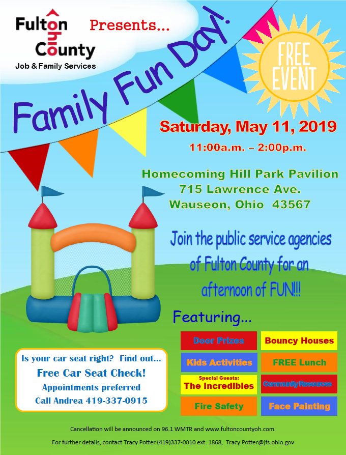 Family Fun Day flyer